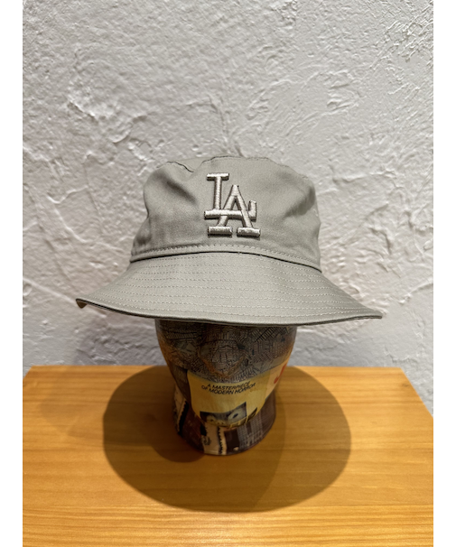 NEW ERA (ﾆｭｰｴﾗ) - BUCKET-01 MLB TONAL LOGO LAD (ﾊﾞｹｯﾄ-01 MLB ﾄﾅﾙ ﾛｺﾞ ﾛｻﾝｾﾞﾙｽ･ﾄﾞｼﾞｬｰｽ)