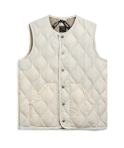 TAION (ﾀｲｵﾝ) - MILITARY CREW NECK DOWN VEST (ﾐﾘﾀﾘｰｸﾙｰﾈｯｸﾀﾞｳﾝﾍﾞｽﾄ) TAION-004ALSBML-1 ﾕﾆｾｯｸｽ