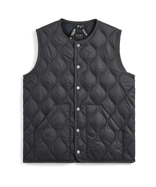 TAION (ﾀｲｵﾝ) - MILITARY CREW NECK DOWN VEST (ﾐﾘﾀﾘｰｸﾙｰﾈｯｸﾀﾞｳﾝﾍﾞｽﾄ) TAION-004ALSBML-1 ﾕﾆｾｯｸｽ