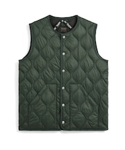 TAION (ﾀｲｵﾝ) - MILITARY CREW NECK DOWN VEST (ﾐﾘﾀﾘｰｸﾙｰﾈｯｸﾀﾞｳﾝﾍﾞｽﾄ) TAION-004ALSBML-1 ﾕﾆｾｯｸｽ