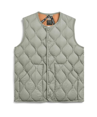 TAION (ﾀｲｵﾝ) - MILITARY CREW NECK DOWN VEST (ﾐﾘﾀﾘｰｸﾙｰﾈｯｸﾀﾞｳﾝﾍﾞｽﾄ) TAION-004ALSBML-1 ﾕﾆｾｯｸｽ