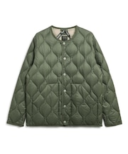 TAION (ﾀｲｵﾝ) - MILITARY CREW NECK DOWN JACKET (ﾐﾘﾀﾘｰｸﾙｰﾈｯｸﾀﾞｳﾝｼﾞｬｹｯﾄ ｿﾌﾄｼｪﾙ) TAION-104ALSBML-1 ﾕﾆｾｯｸｽ