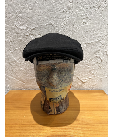 NEW ERA (ニューエラ) - DRIVER HUNTING NEEDLE FELT (ドライバー ハンチング ニードル フェルト ブラック)