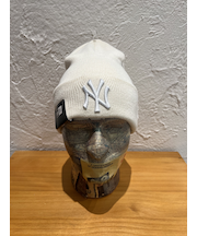 NEW ERA (ニューエラ) - BASIC CUFF KNIT MLB TONAL LOGO NYY (ベーシック カフ ニット トナル ロゴ ニューヨーク・ヤンキース)