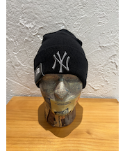 NEW ERA (ニューエラ) - BASIC CUFF KNIT MLB TONAL LOGO NYY (ベーシック カフ ニット トナル ロゴ ニューヨーク・ヤンキース)