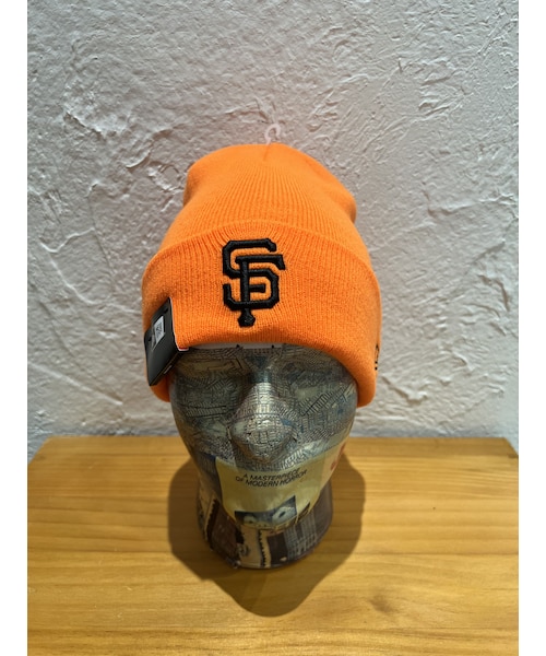 NEW ERA (ﾆｭｰｴﾗ) - BASIC CUFF KNIT MLB TEAM LOGO SF (ﾍﾞｰｼｯｸ ｶﾌ ﾆｯﾄ