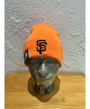 NEW ERA (ニューエラ) - BASIC CUFF KNIT MLB TEAM LOGO SF (ベーシック カフ ニット チーム ロゴ サンフランシスコ・ジャイアンツ)