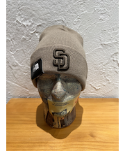 NEW ERA (ニューエラ) - BASIC CUFF KNIT MLB TEAM LOGO SD (ベーシック カフ ニット チーム ロゴ サンディエゴ・パドレス)