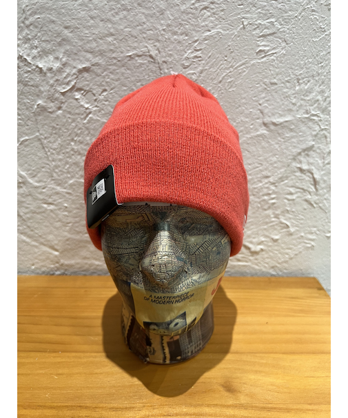 NEW ERA (ﾆｭｰｴﾗ) - BASIC CUFF KNIT (ﾍﾞｰｼｯｸ ｶﾌ ﾆｯﾄ ｺｰﾗﾙ ﾎﾜｲﾄﾌﾗｯｸﾞ)