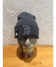 NEW ERA (ニューエラ) - BASIC CUFF KNIT MLB TEAM LOGO BOS (ベーシック カフ ニット チーム ロゴ ボストン・レッドソックス)