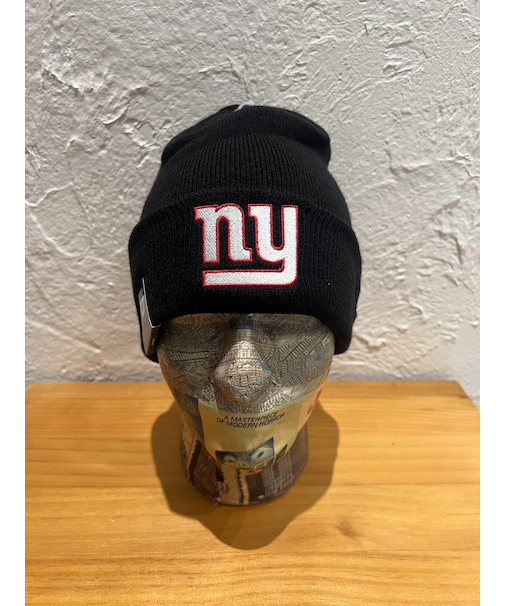 NEW ERA (ﾆｭｰｴﾗ) - BASIC CUFF KNIT NFL TEAM LOGO NYG (ﾍﾞｰｼｯｸ ｶﾌ ﾆｯﾄ ﾁｰﾑ ﾛｺﾞ ﾆｭｰﾖｰｸ･ｼﾞｬｲｱﾝﾂ)
