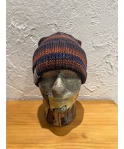 NEW ERA (ニューエラ) - BASIC CUFF KNIT GRADATION (ベーシック カフ ニット グラデーション オレンジ)