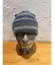 NEW ERA (ニューエラ) - BASIC CUFF KNIT GRADATION (ベーシック カフ ニット グラデーション ネイビー)