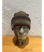 NEW ERA (ニューエラ) - BASIC CUFF KNIT GRADATION (ベーシック カフ ニット グラデーション ブラック)