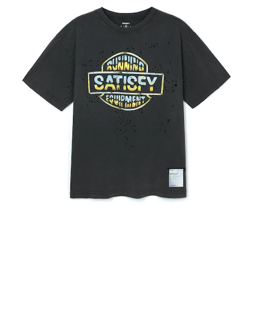 SATISFY (ｻﾃｨｽﾌｧｲ) - MothTech T-Shirt (ﾓｽﾃｯｸTｼｬﾂ) 11006-AB-EST1