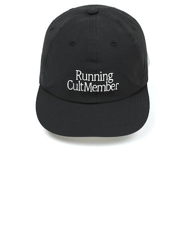 SATISFY (サティスファイ) - PeaceShell Running Cap (ピースシェルランニングキャップ) 31016-BK-RCM