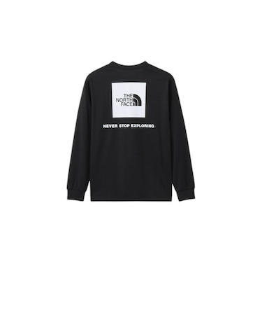 THE NORTH FACE (ﾉｰｽﾌｪｲｽ) - L/S BACK SQUARE LOGO T (ﾛﾝｸﾞｽﾘｰﾌﾞﾊﾞｯｸｽｸｴｱﾛｺﾞﾃｨｰ) NT32442 ﾒﾝｽﾞ