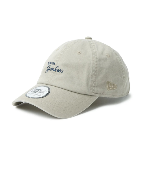 NEW ERA (ﾆｭｰｴﾗ) - CASUAL CLASSIC MLB TEXT LOGO NEYYAN (ｶｼﾞｭｱﾙｸﾗｼｯｸMLBﾃｷｽﾄﾛｺﾞ ﾆｭｰﾖｰｸ･ﾔﾝｷｰｽ)