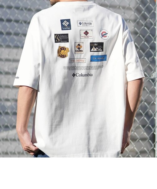 COLMBIA (ｺﾛﾝﾋﾞｱ) - STUCK BROOK GRAPHIC S/S T (ｽﾀｯｸﾌﾞﾙｯｸｸﾞﾗﾌｨｯｸｼｮｰﾄｽﾘｰﾌﾞﾃｨｰ) PG7093