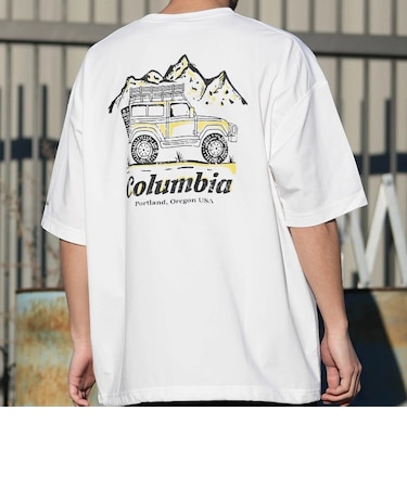【別注】 COLMBIA (ｺﾛﾝﾋﾞｱ) - MANATEE ROCK GRAPHIC SS T PM0938