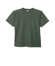 CHAMPION (ﾁｬﾝﾋﾟｵﾝ) - RW S/S POCKET T-SHIRT (ﾘﾊﾞｰｽｳｨｰﾌﾞｼｮｰﾄｽﾘｰﾌﾞﾎﾟｹｯﾄﾃｨｰｼｬﾂ) C3-D302