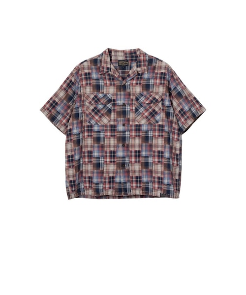 ペンドルトン オープンカラーシャツ PENDLETON (ﾍﾟﾝﾄﾞﾙﾄﾝ) - OPEN COLLAR SHIRT S/S (ｵｰﾌﾟﾝｶﾗｰｼｬﾂ ｼｮｰﾄ