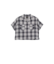 PENDLETON (ﾍﾟﾝﾄﾞﾙﾄﾝ) - OPEN COLLAR SHIRT S/S (ｵｰﾌﾟﾝｶﾗｰｼｬﾂ ｼｮｰﾄｽﾘｰﾌﾞ) 6275-4100 ﾚﾃﾞｨｰｽ