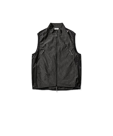 ROA (ﾛｱ) - NUMB PINSTRIPED COMMUTING VEST (ﾅﾑ ﾋﾟﾝｽﾄﾗｲﾌﾟ ｺﾑﾃｨﾝｸﾞ ﾍﾞｽﾄ)