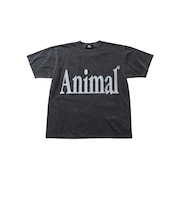 STUDIO ANIMALS (ｽﾀｼﾞｵｱﾆﾏﾙｽﾞ) - ANIMALS LETTER T-SHIRT SOLID PRINT WA0001-T26S