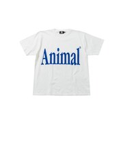 STUDIO ANIMALS (ｽﾀｼﾞｵｱﾆﾏﾙｽﾞ) - ANIMALS LETTER T-SHIRT SOLID PRINT WA0001-T26S
