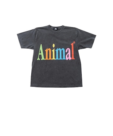 STUDIO ANIMALS (ｽﾀｼﾞｵｱﾆﾏﾙｽﾞ) - ANIMALS LETTER T-SHIRT WA0004-T24S