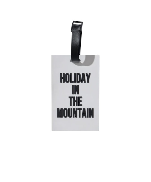 MOUNTAIN RESERCH (ﾏｳﾝﾃﾝﾘｻｰﾁ) - RUBBER LUGGAGE TAG MTR4378 (ﾗﾊﾞｰﾗｹﾞｯｼﾞ ﾀｸﾞ)