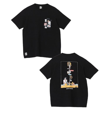 CHUMS (ﾁｬﾑｽ) - BOOBY LOST CITY TRIP POCKET T-SHIRT (ﾌﾞｰﾋﾞｰﾛｽﾄｼﾃｨﾄﾘｯﾌﾟﾎﾟｹｯﾄTｼｬﾂ) CH01-2739
