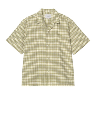 CARHARTT (ｶｰﾊｰﾄ) - S/S KANDER SHIRT (ｼｮｰﾄｽﾘｰﾌﾞｶﾝﾀﾞｰｼｬﾂ) I036194