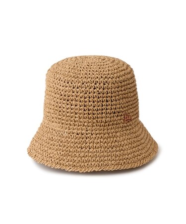 NEW ERA (ﾆｭｰｴﾗ) - BUCKET-01 SAILOR BRIM PAPER CROCHET HAT (ﾊﾞｹｯﾄ-01 ｾｰﾗｰﾌﾞﾘﾑ ﾍﾟｰﾊﾟｰ ｸﾛｼｪ ﾊｯﾄ)