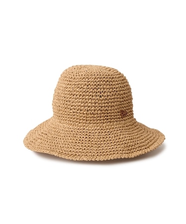 NEW ERA (ﾆｭｰｴﾗ) - ADVENTURE WIDE BRIM PAPER CROCHET HAT (ｱﾄﾞﾍﾞﾝﾁｬｰ ﾜｲﾄﾞﾌﾞﾘﾑ ﾍﾟｰﾊﾟｰ ｸﾛｼｪ ﾊｯﾄ)