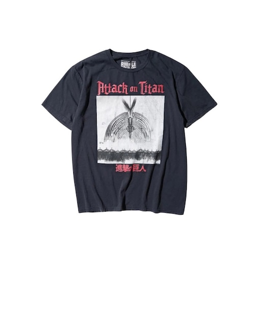 THRIFTY LOOK (スリフティールック) - THRIFTY ANIME TEE ATTACK ON TITAN TL25F064