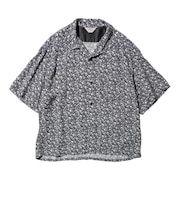 TOWNCRAFT (ﾀｳﾝｸﾀﾌﾄ) - PRINTED LOOP COLLAR SS SHIRT (ﾌﾟﾘﾝﾃｨｯﾄﾞﾙｰﾌﾟｶﾗｰｼｮｰﾄｽﾘｰﾌﾞｼｬﾂ) TC26S005