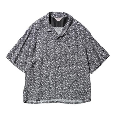 TOWNCRAFT (タウンクタフト) - PRINTED LOOP COLLAR SS SHIRT (プリンティッドループカラーショートスリーブシャツ) TC26S005