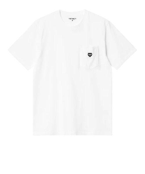 CARHARTT (ｶｰﾊｰﾄ) - S/S POCKET HEARTT-SHIRT (ｼｮｰﾄｽﾘｰﾌﾞﾎﾟｹｯﾄﾊｰﾄTｼｬﾂ