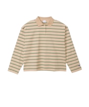 CHAMPION (チャンピオン) - ロングスリーブボーダーポロシャツ CW-E401