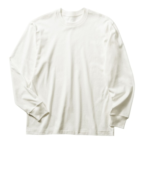 HANES (ヘインズ) - T-SHIRTS SHIRO クルーネックロングスリーブTシャツ HM4-D201