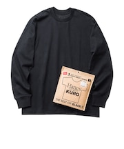HANES (ヘインズ) - T-SHIRTS KURO クルーネックロングスリーブTシャツ HM4-D202