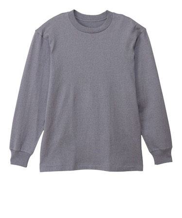 HANES (ヘインズ) - T-SHIRTS MOKU クルーネックロングスリーブTシャツ HM4-E203
