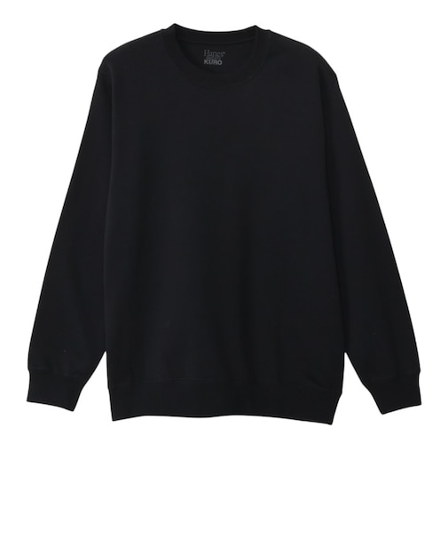 HANES (ヘインズ) - SWEATS KURO クルーネックスウェットシャツ HM4CE004