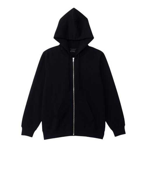 HANES (ヘインズ) - SWEATS KURO スウェットジップアップフーディー HM4CE006