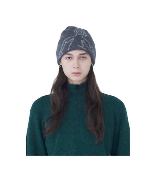 HIKING PATROL (ハイキングパトロール) - EXPLORATION MOHAIR MIXED BEANIE (エクスプラレーション モヘア ミックスドビーニー)