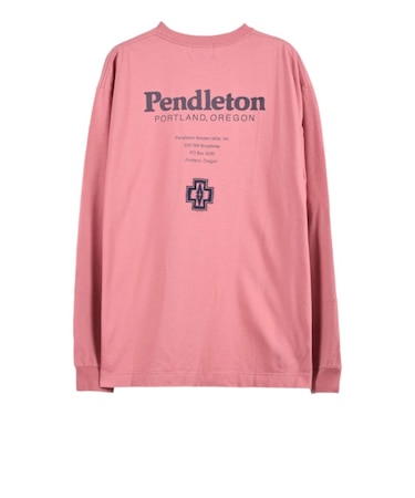 PENDLETON (ペンドルトン) - BACK PRINT+EMB L/S TEE (バックプリント×EMBロングスリーブティー) 6475-5015