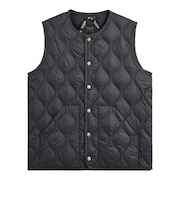 TAION (タイオン) - MILITALY CREW NECK DOWN VEST SOFTSHELL (ミリタリークルーネックダウンベストソフトシェル) 004ALSBML-1