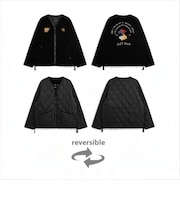 TAION (タイオン) - REVERSIBLE VETJAN VELOUR DOWN JACKET (リバーシブルベトジャンベロアダウンジャケット) TAION-JK03JS-1
